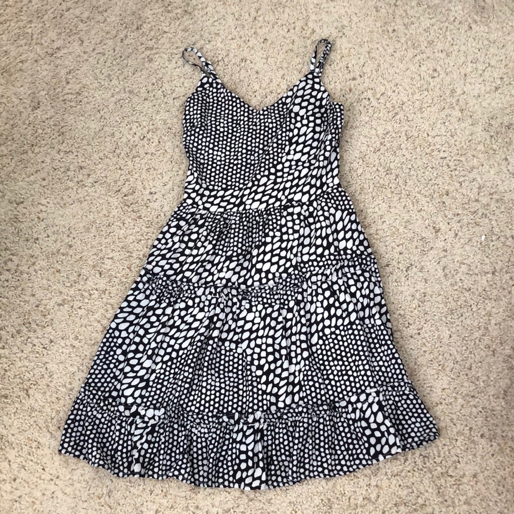 NWT Black & White Summer Sun Dress